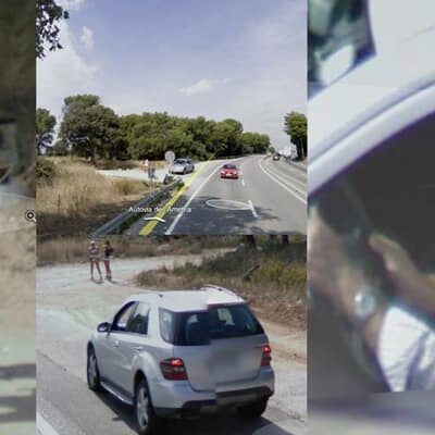 google street view busted spain