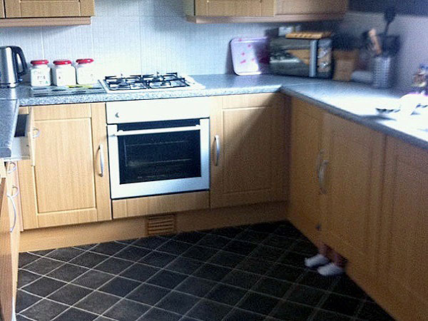 Hide-And-Go-Seek Fail: Kitchen Cabinet