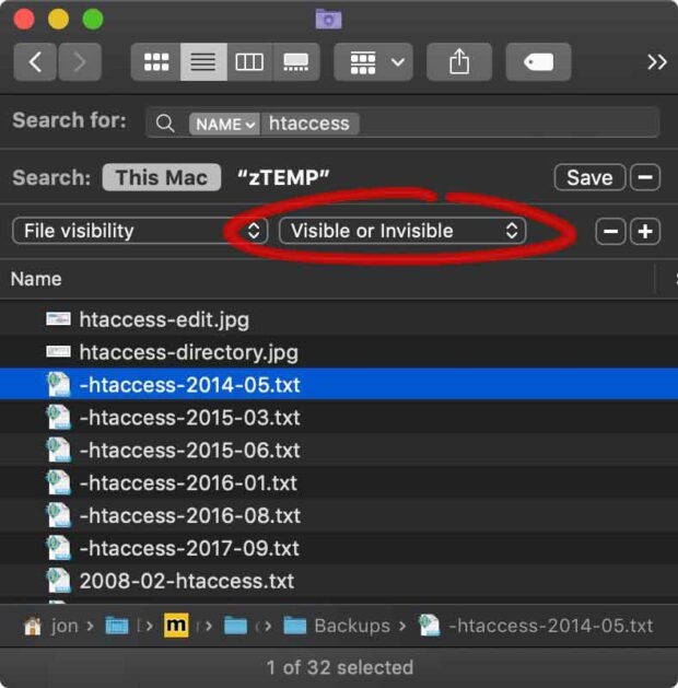 How To Find Invisible Files On Macos