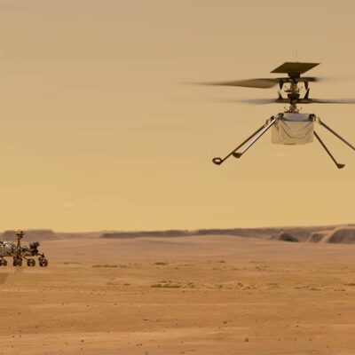 Nasa'S Ingenuity Mars Helicopter Drone Regains Contact With Rover On Mars.