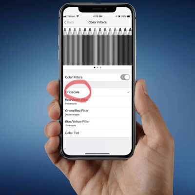 How To Reduce Screen Time By Switching Your Iphone To Grayscale