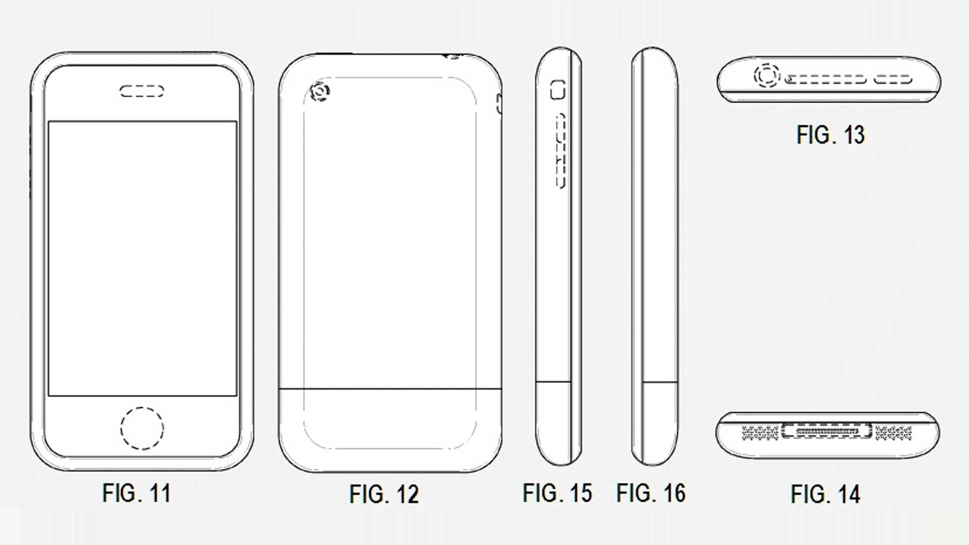 Pictures in Patent Application Give Clues To The First iPhone's Features