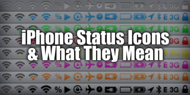 IPhone Status Bar Icons Explained: What Do All 22 Of These Symbols Mean?