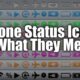 iphone status icons