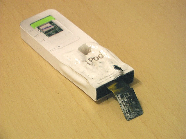 DIY iPod Shuffle Repair Attempt Goes Horribly Wrong