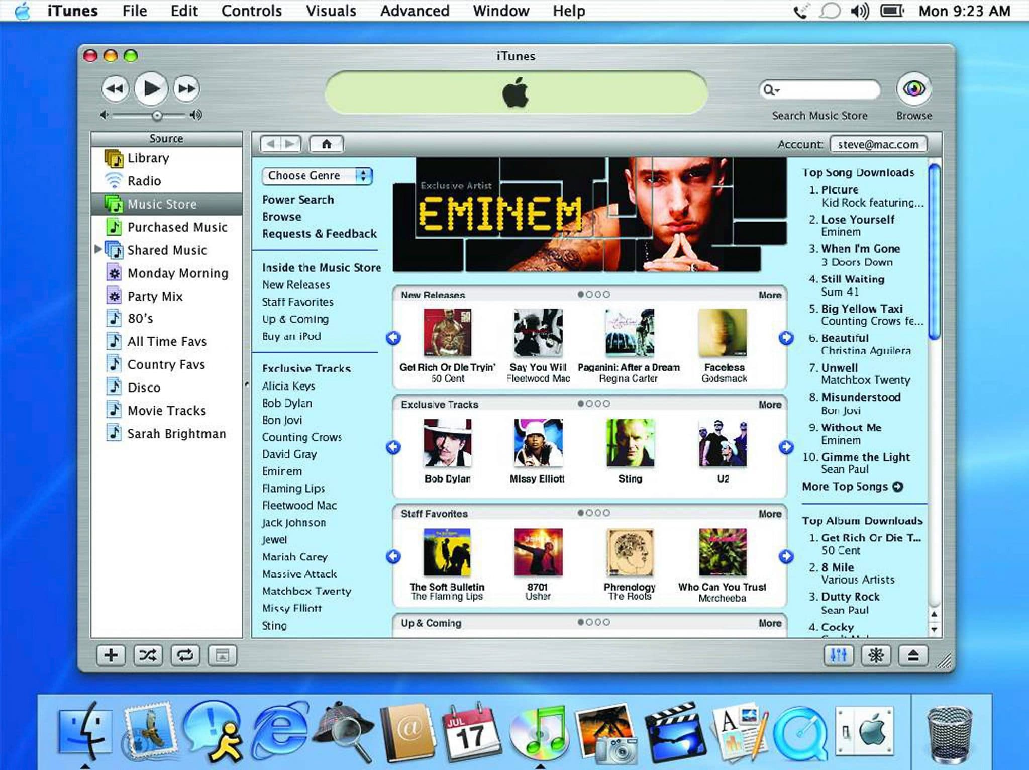 Apple Announces iTunes Music Store Debut and New iPods (2003)