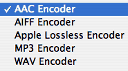 Itunes File Formats: Aac Encoder