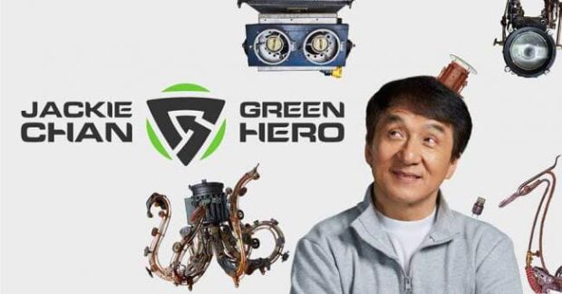 Jackie Chan Green Hero