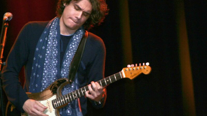 John Mayer Playing Guitar