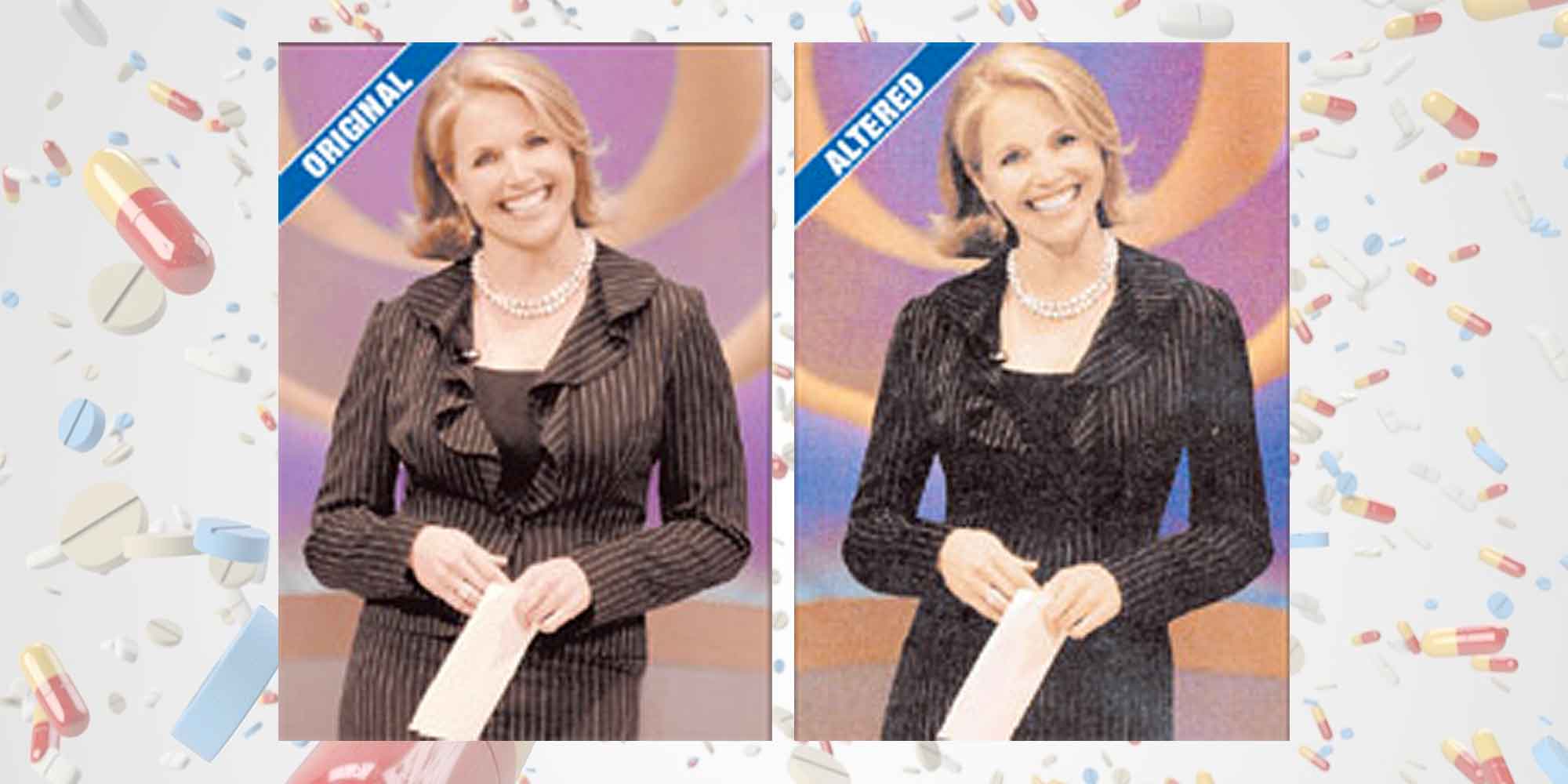 CBS News Criticized For Photoshopping Katie Couric Images (2006)