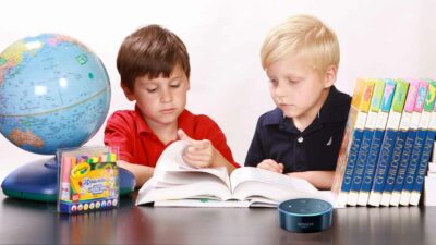 kids study alexa