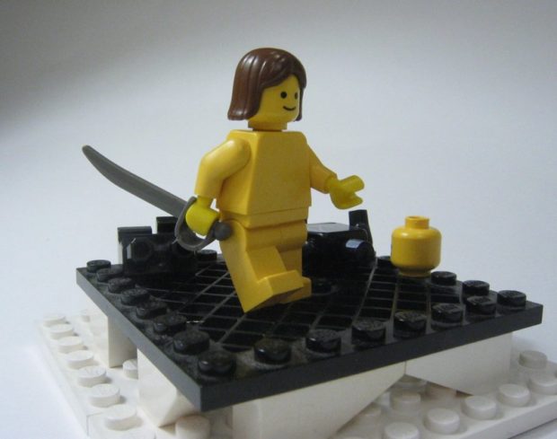 Kill Bill - Famous Movie Scenes Recreated Using Lego Minifigures