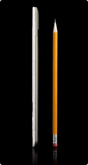 The Kindle 2 Is As Thin As A Pencil