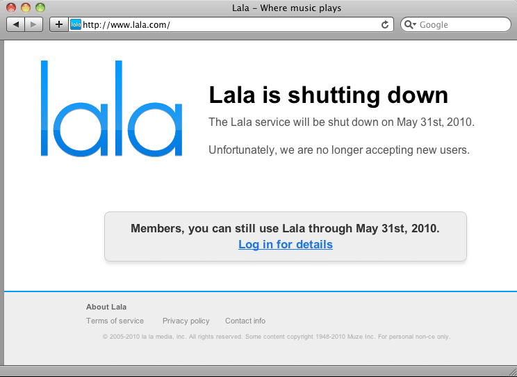 Apple Acquires Music Streaming Service LaLa