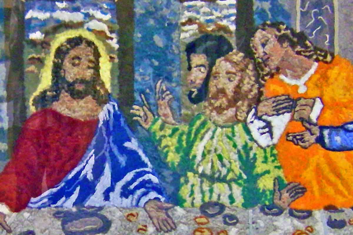 Dryer Lint Last Supper Sells For $12,000 To Ripley's Believe It Or Not! Museum