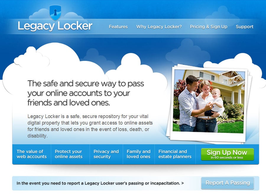 Legacy Locker Passes On Your Digital Assets To Your Beneficiaries When You Die