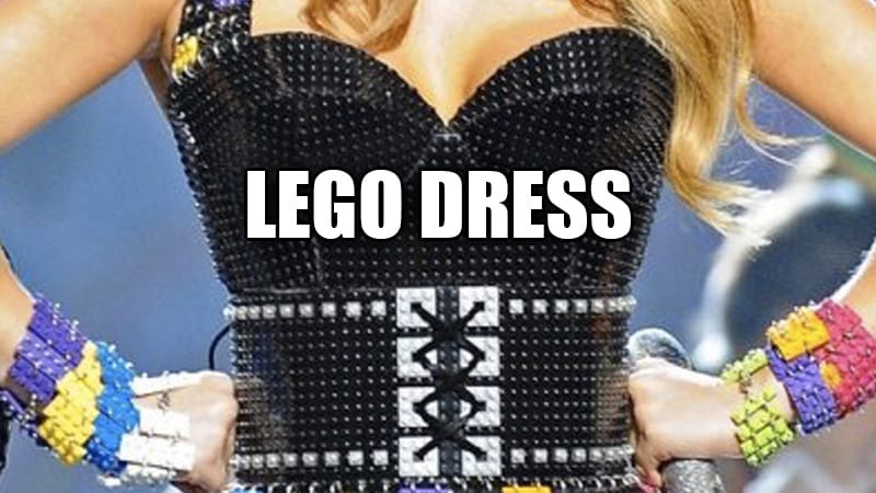 Fergie's Sexy LEGO Dress Has Everyone Going Wild