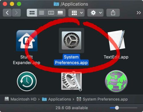 Open The System Preferences Application - How To Change Default Browser Mac