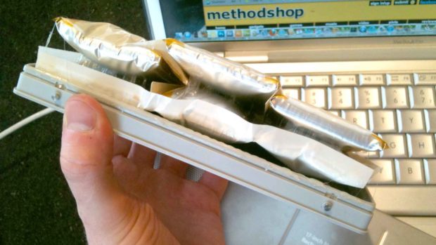 This Macbook Battery Exploded