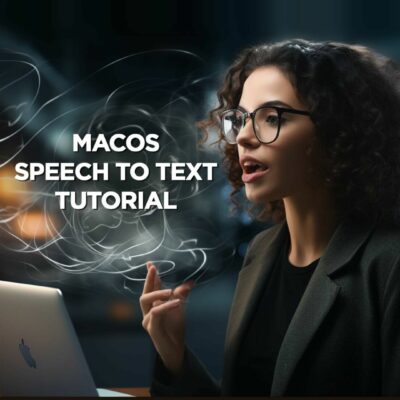 Tutorial: How to enable the Speech to Text Mac shortcut in macOS.