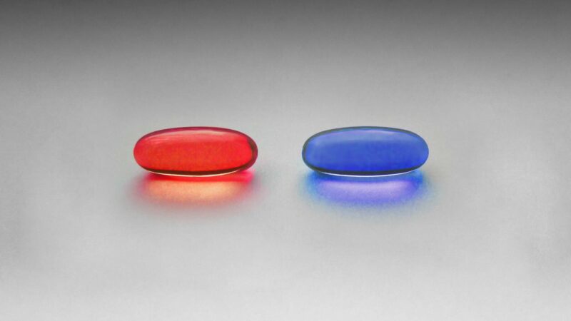 red pill blue pill scene matrix