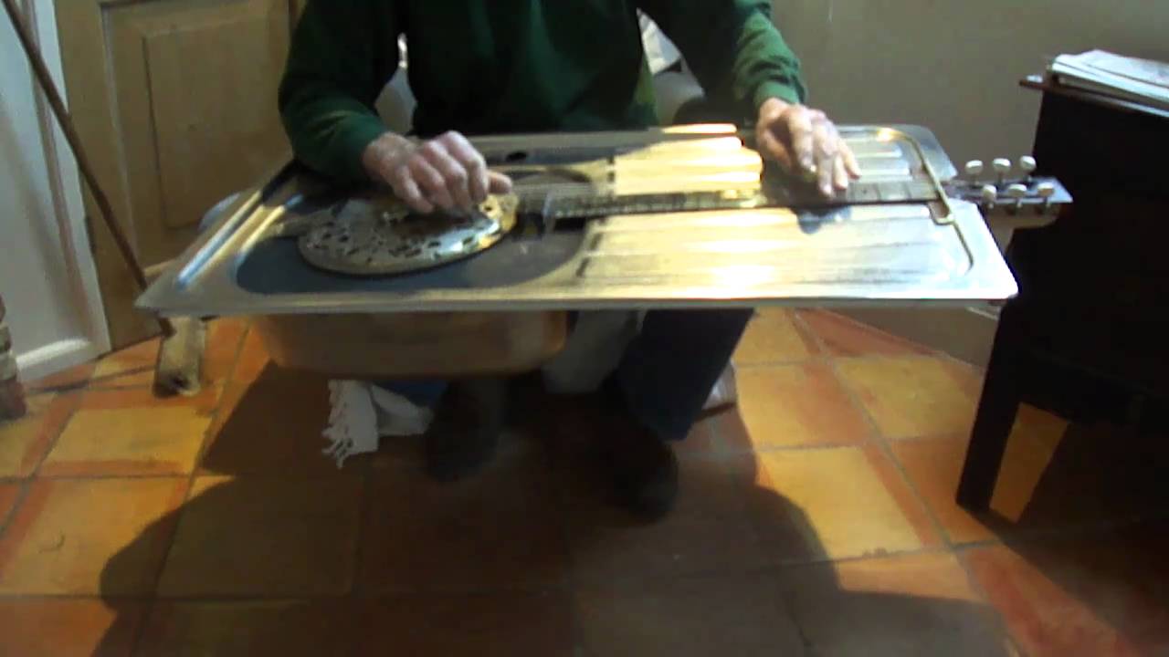 How To Turn Your Old Kitchen Sink into a DIY Slide Guitar