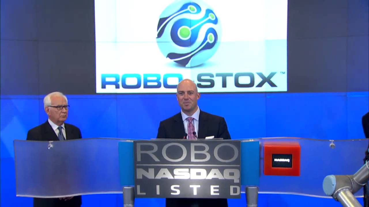 First Robot In History Rings The NASDAQ Closing Bell (2013)