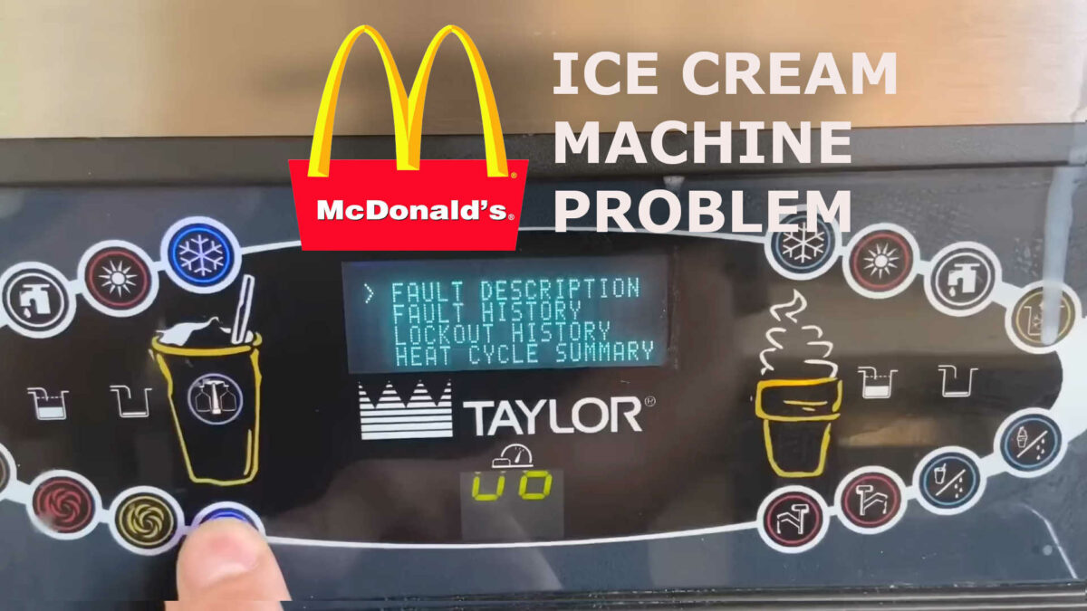 Why The US Government Wants To Fix McDonald's Broken Ice Cream Machines