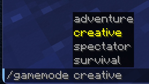 Minecraft Creative Mode
