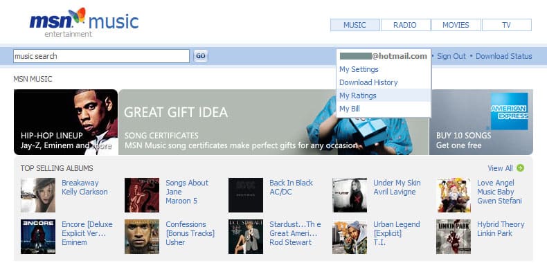 Microsoft Launches MSN Music Store to Compete with iTunes