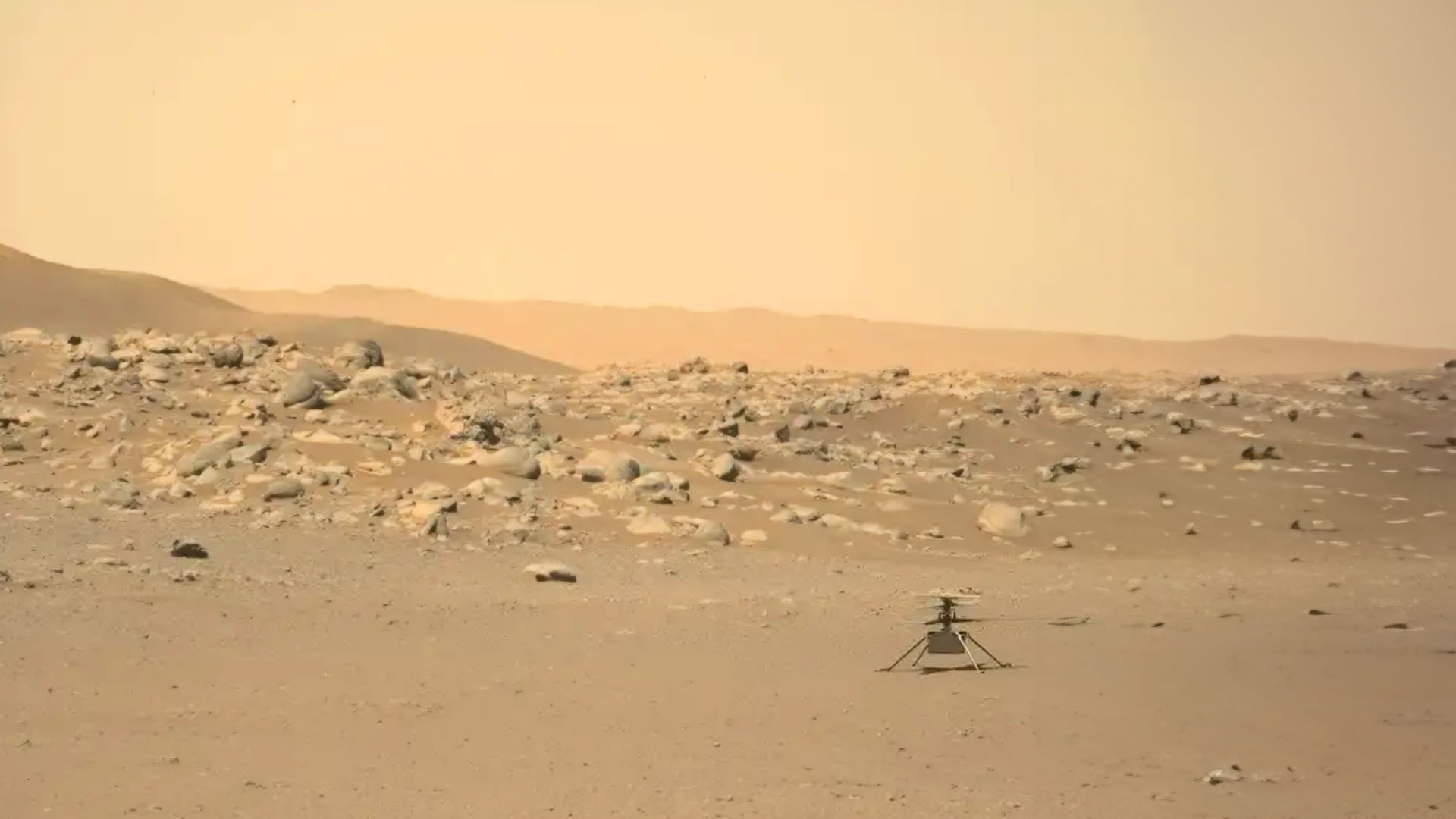 Ingenuity Mars Helicopter Drone - Nasa'S Rover On Mars Regains Contact.