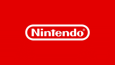 Nintendo logo on a red background signifies the brand's launch of 