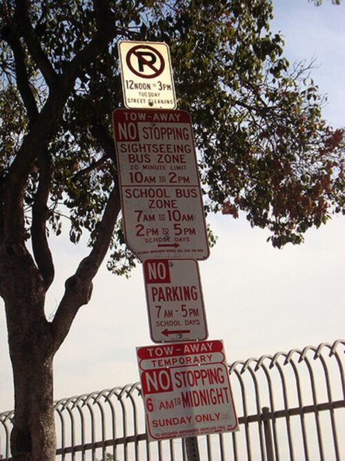 The Most Confusing Parking Signs