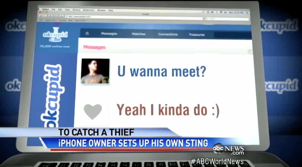 Man Uses Dating Site OkCupid To Get Back Stolen iPhone