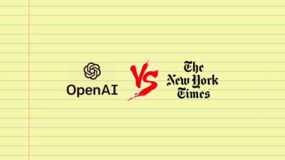 NYT vs OpenAI: The New York Times is taking legal action against OpenAI.