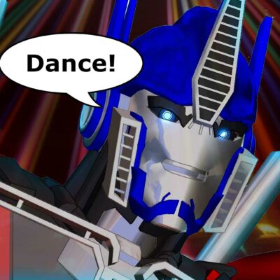 The Evolution of Dance With Optimus Prime