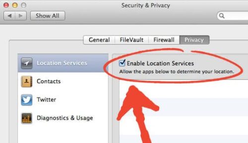 How To Turn on Location Services in Mac OS X [tutorial]