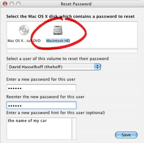 macos reset user password