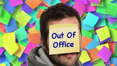 Out Of Office Note Guy