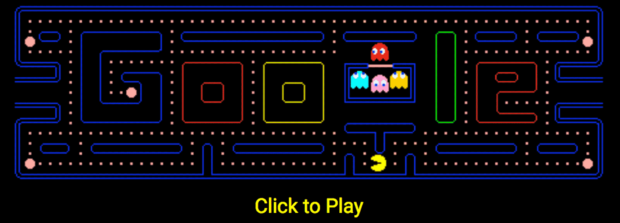 Pac-Man Google Doodle