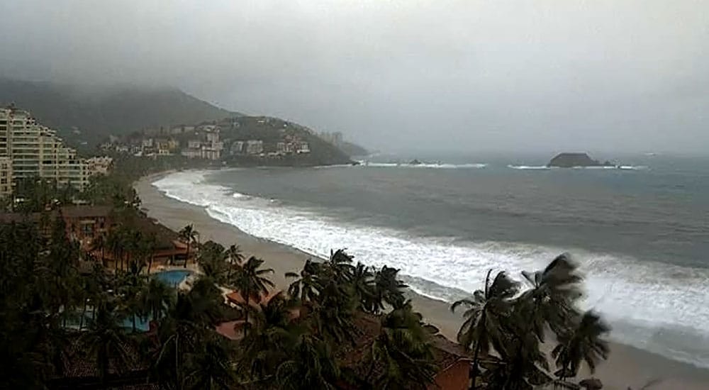 VIDEO: Live Stream Of Hurricane Patricia From Coast Of Mexico
