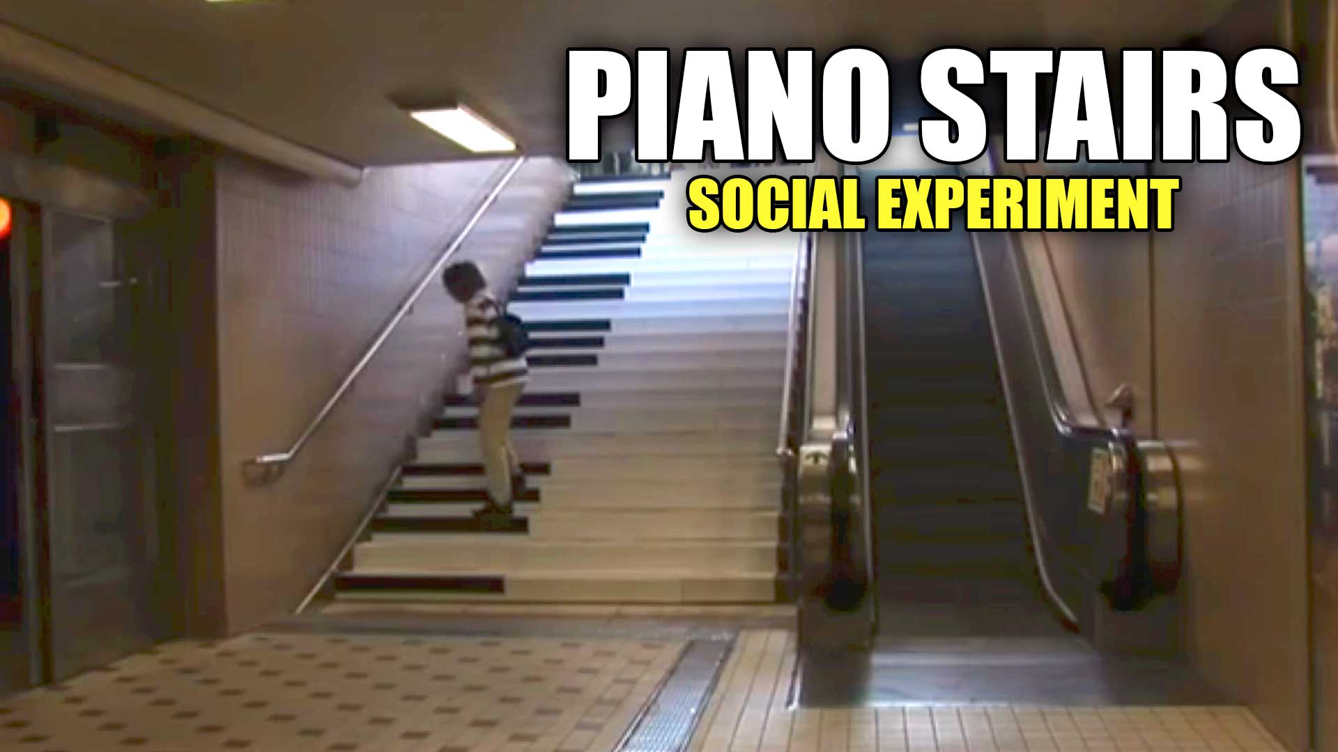 Piano Stairs: A Social Experiment To Help Increase Exercise
