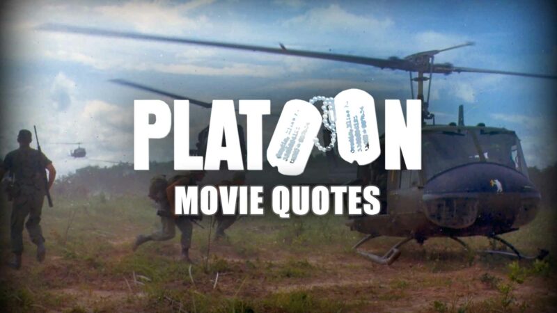 Platoon Movie Quotes