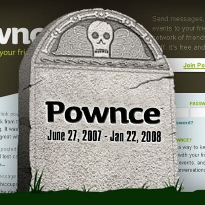 Pownce RIP
