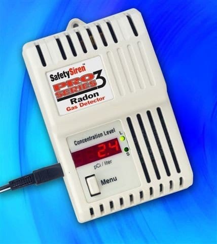 Safety Siren: Pro Series 3 - Radon Gas Detector