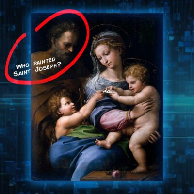 Ai Takes A Closer Look At The Madonna Della Rosa Painting By Raphael
