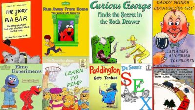 Funny Rejected Children's Books - A collection of children's books from the Sesame Street series featuring whimsical characters and educational content that engage and entertain young readers.
