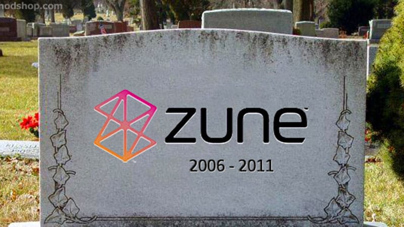 R.I.P Microsoft Zune (2006-2011)