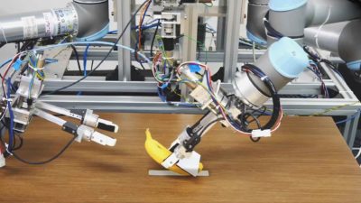 These Researchers Taught A Robot How To Peel A Banana Like A Human