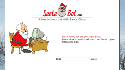 Rude Santa Bot